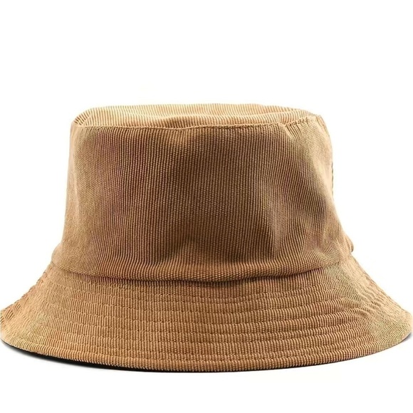 Boutique Accessories - New Boutique Tan/ beige Corduroy Bucket  hat 🌺🌹🌸